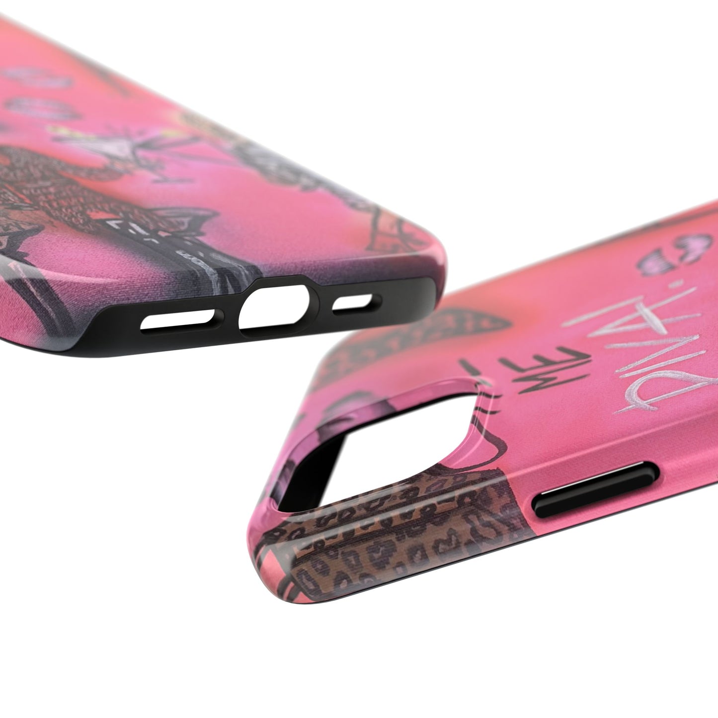 "party diva" airbrush iPhone case