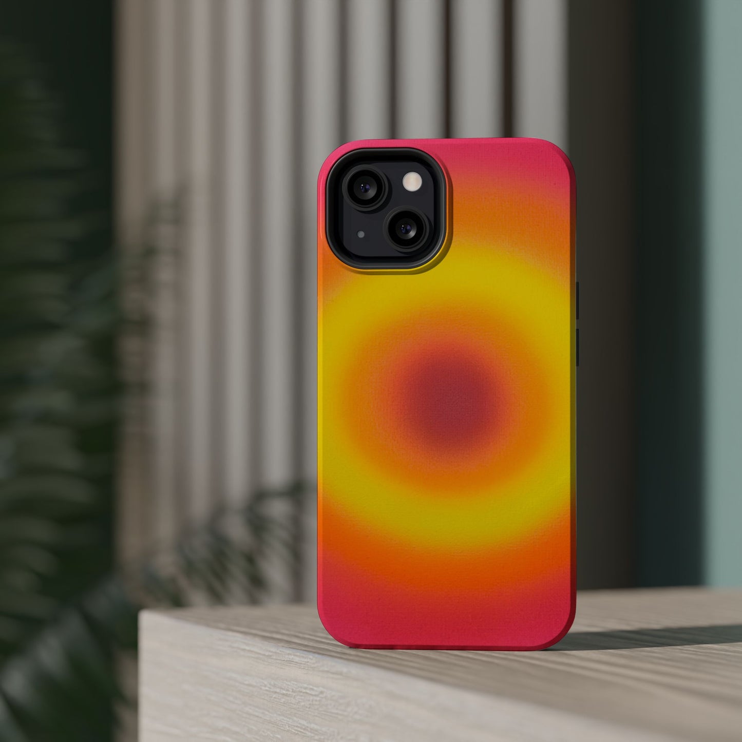 MagSafe "Pink Lemonade Aura" Airbrush iPhone Case