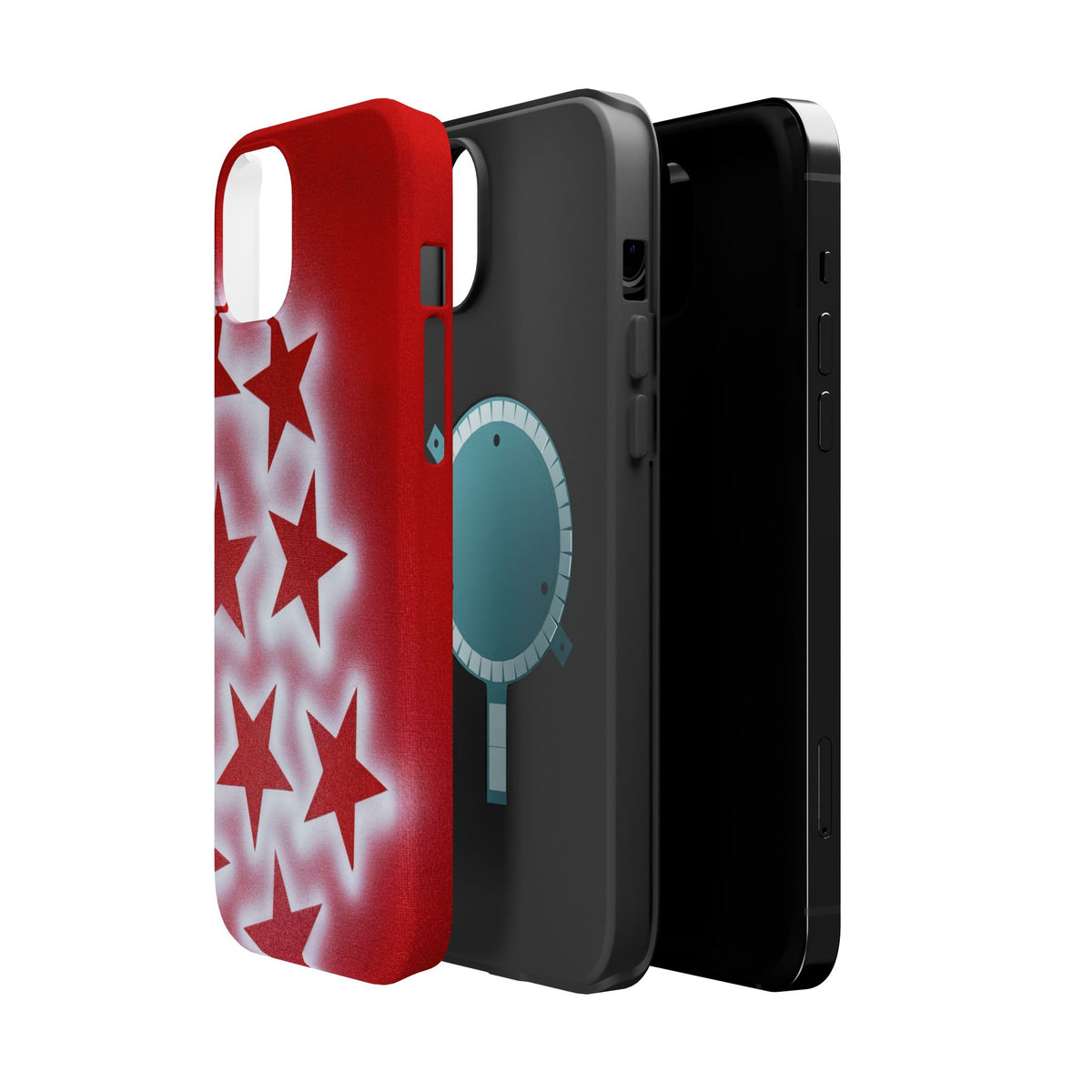 MagSafe „spicy stardust“ Airbrush iPhone Hülle