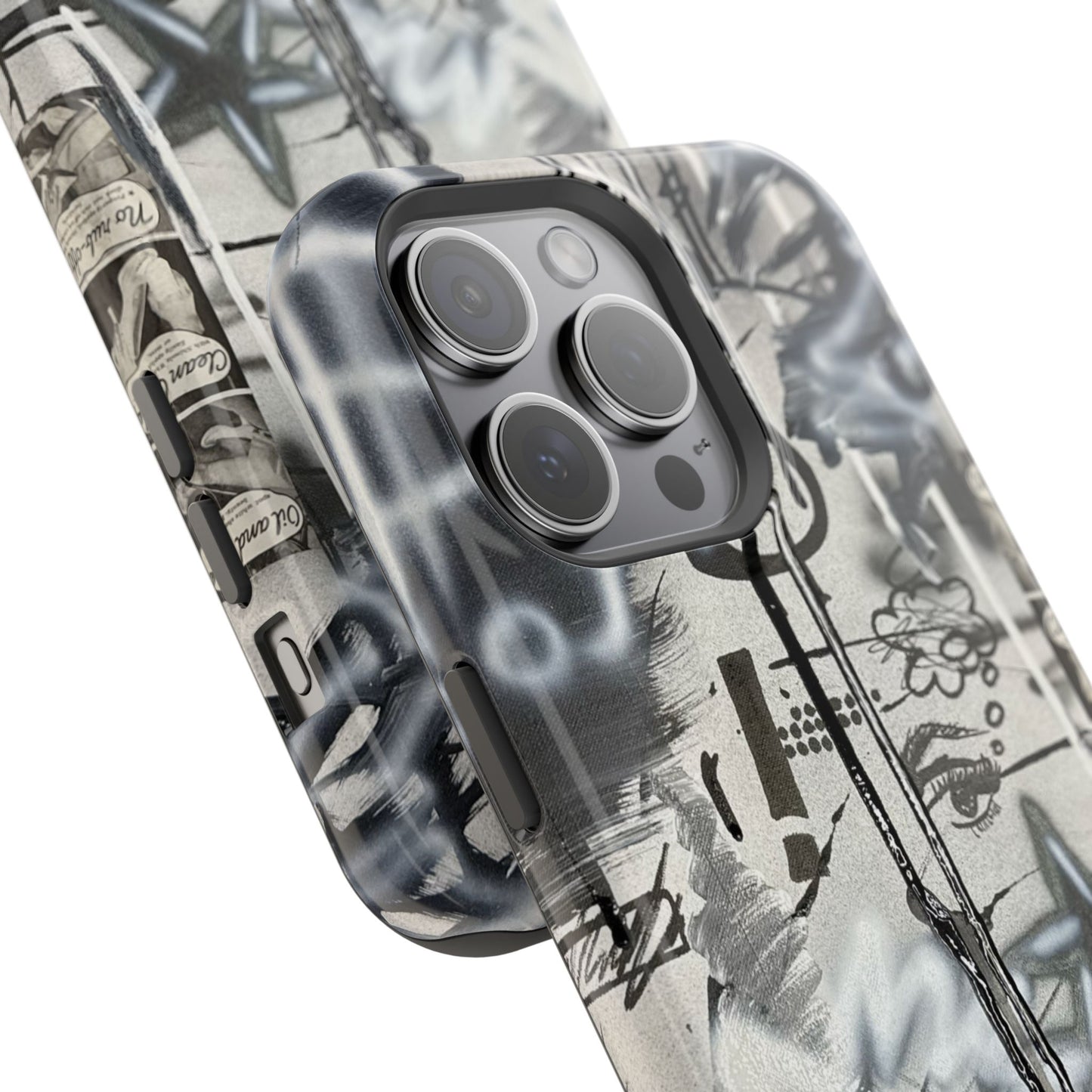 MagSafe "monochrome mood" airbrush iPhone case