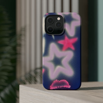 MagSafe "lavender luminary" airbrush iPhone case