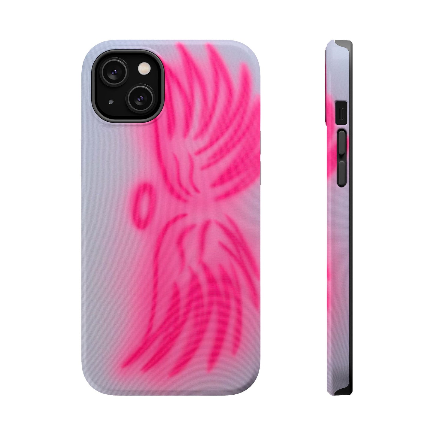 MagSafe "angel wings" airbrush iPhone case