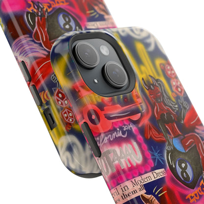 MagSafe "im an angel" airbrush iPhone case