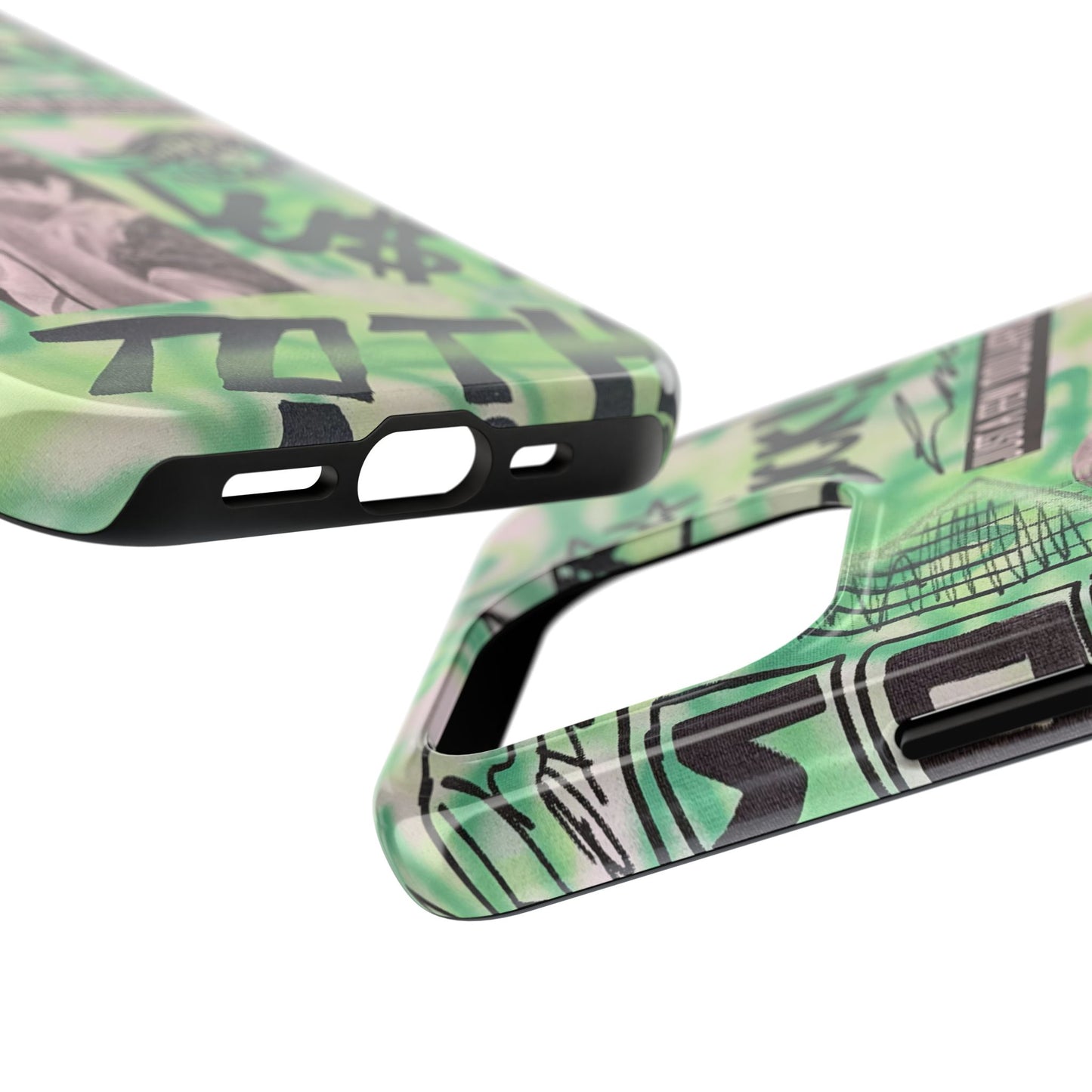 "lust over luck" airbrush iPhone case