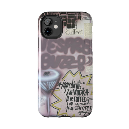 "espresso martini" airbrush iPhone case