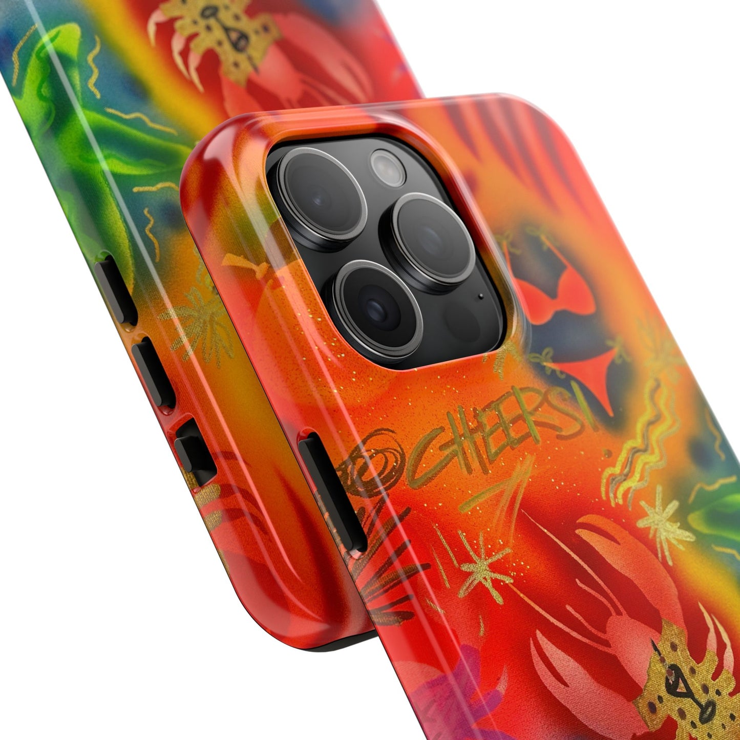 "tipsy lobster" airbrush iPhone case