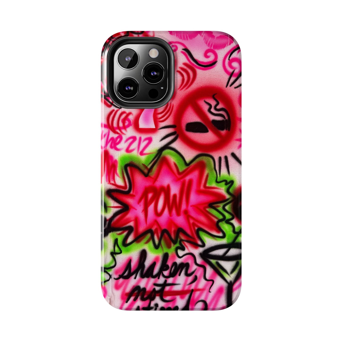 "in the 212" airbrush iPhone case