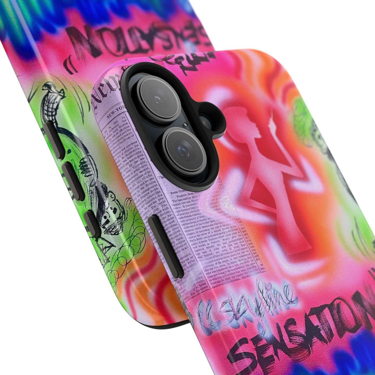 "skyline sensation" airbrush iPhone case