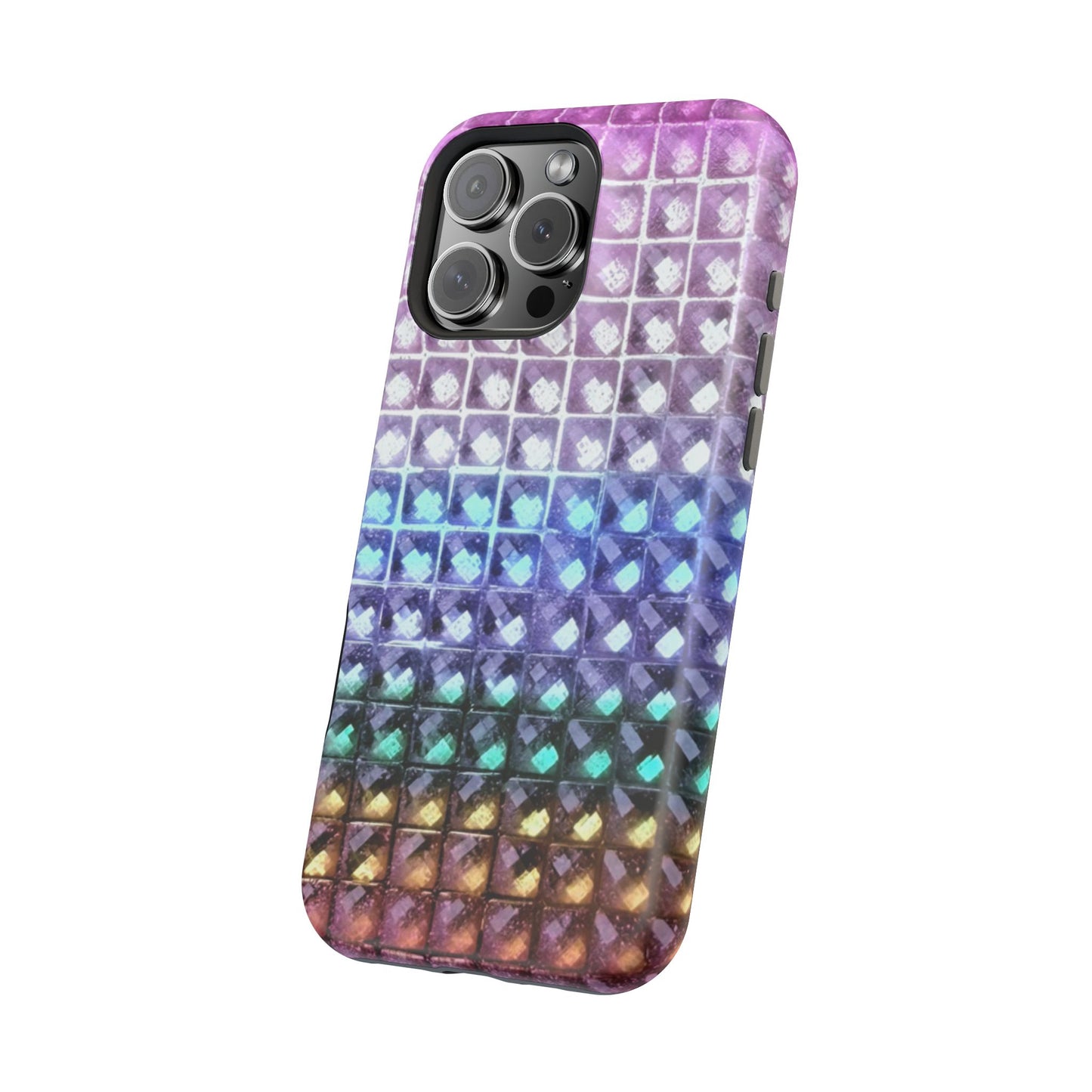 MagSafe "multicolor studs" airbrush iPhone case