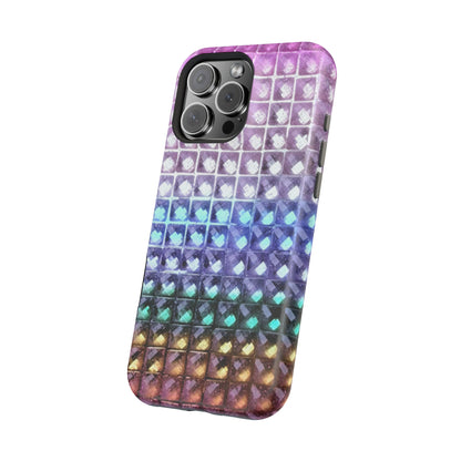 MagSafe "multicolor studs" airbrush iPhone case
