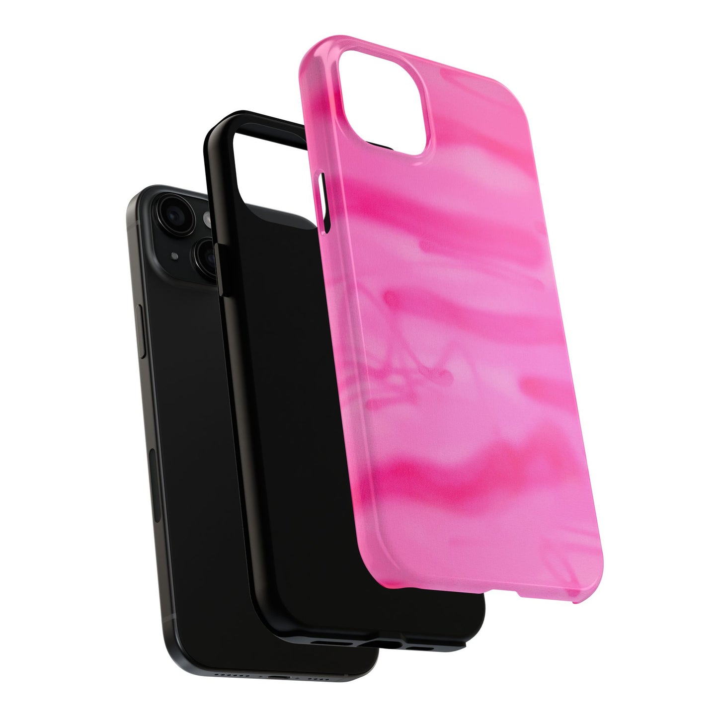 "pink camo" airbrush iPhone case