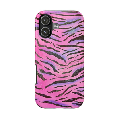 "glitter zebra" airbrush iPhone case