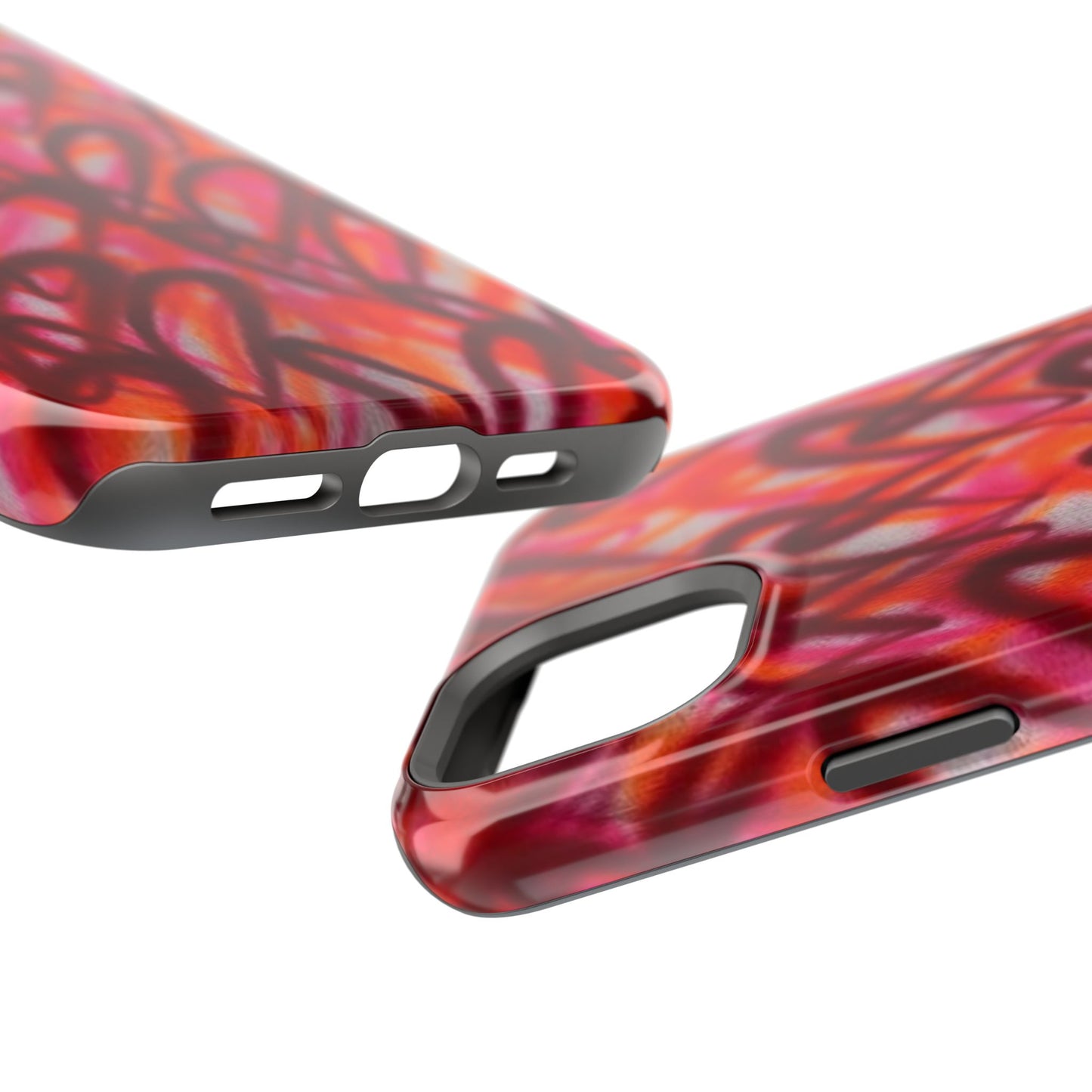 MagSafe „Graffiti Love“ Airbrush iPhone Hülle