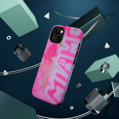 MagSafe "sunset sorbet" airbrush iPhone case