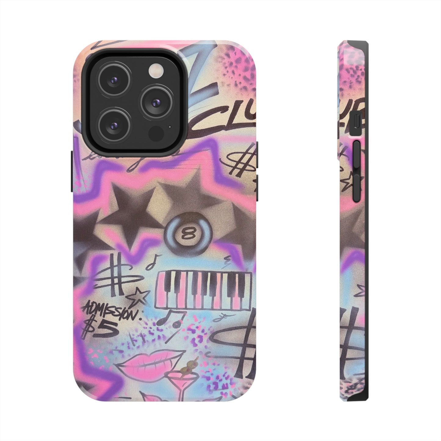"the jazz club" airbrush iPhone case