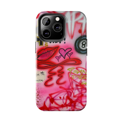 "IT girl" airbrush iPhone case