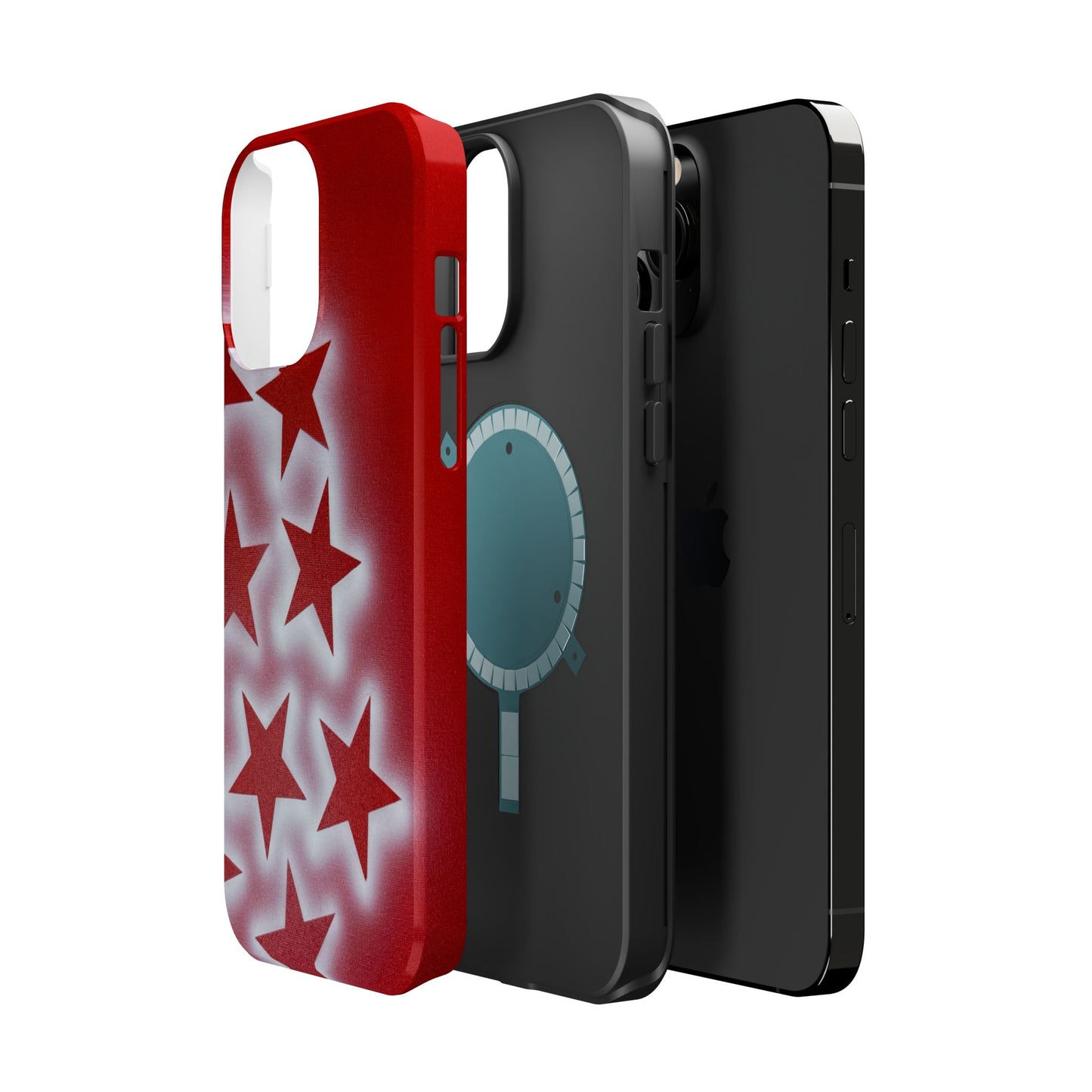 MagSafe „spicy stardust“ Airbrush iPhone Hülle
