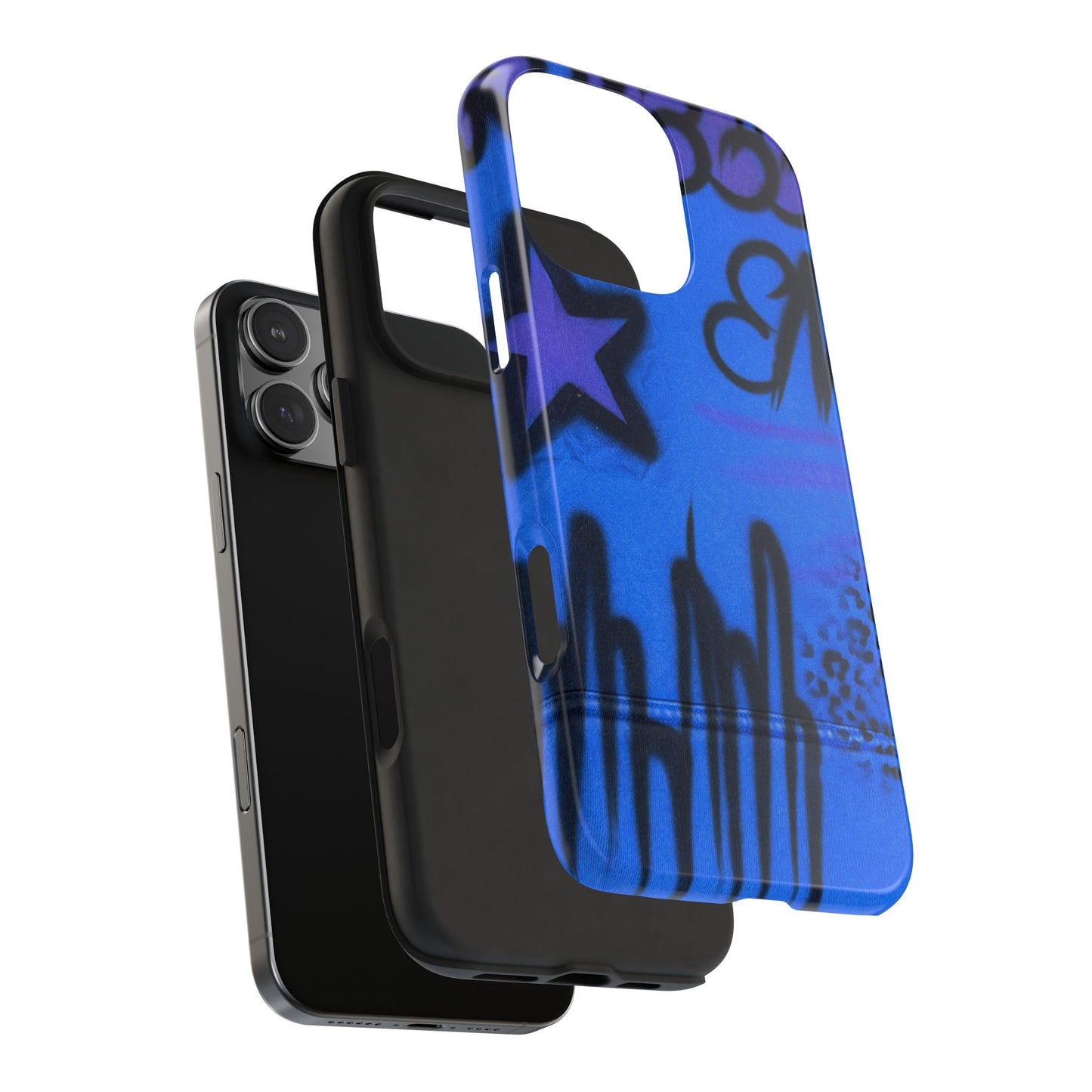 "infamous indigo" airbrush iPhone case