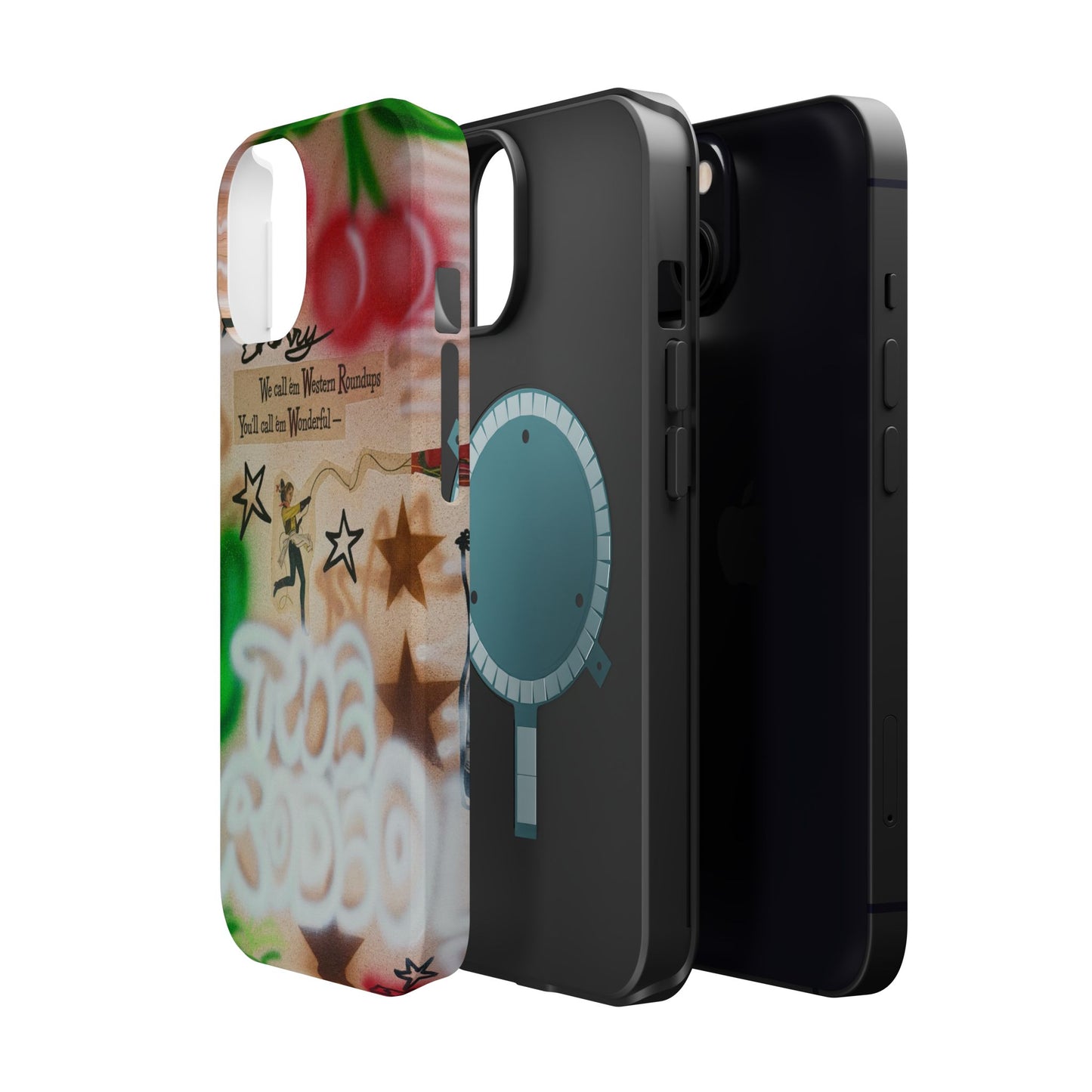 MagSafe "the rodeo" airbrush iPhone case