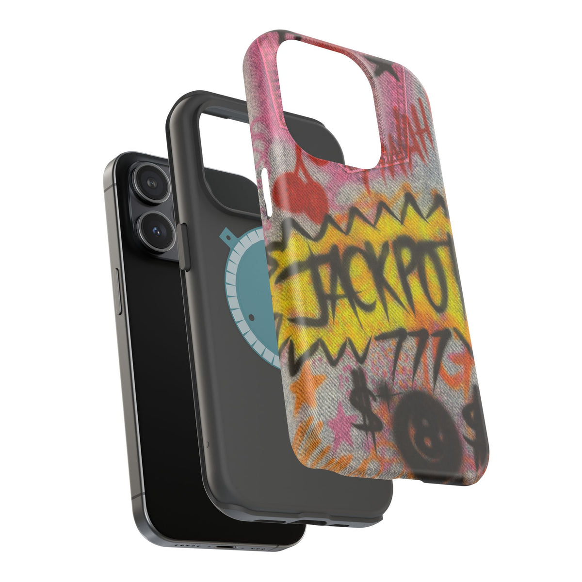 MagSafe "JACKPOT!" airbrush iPhone case