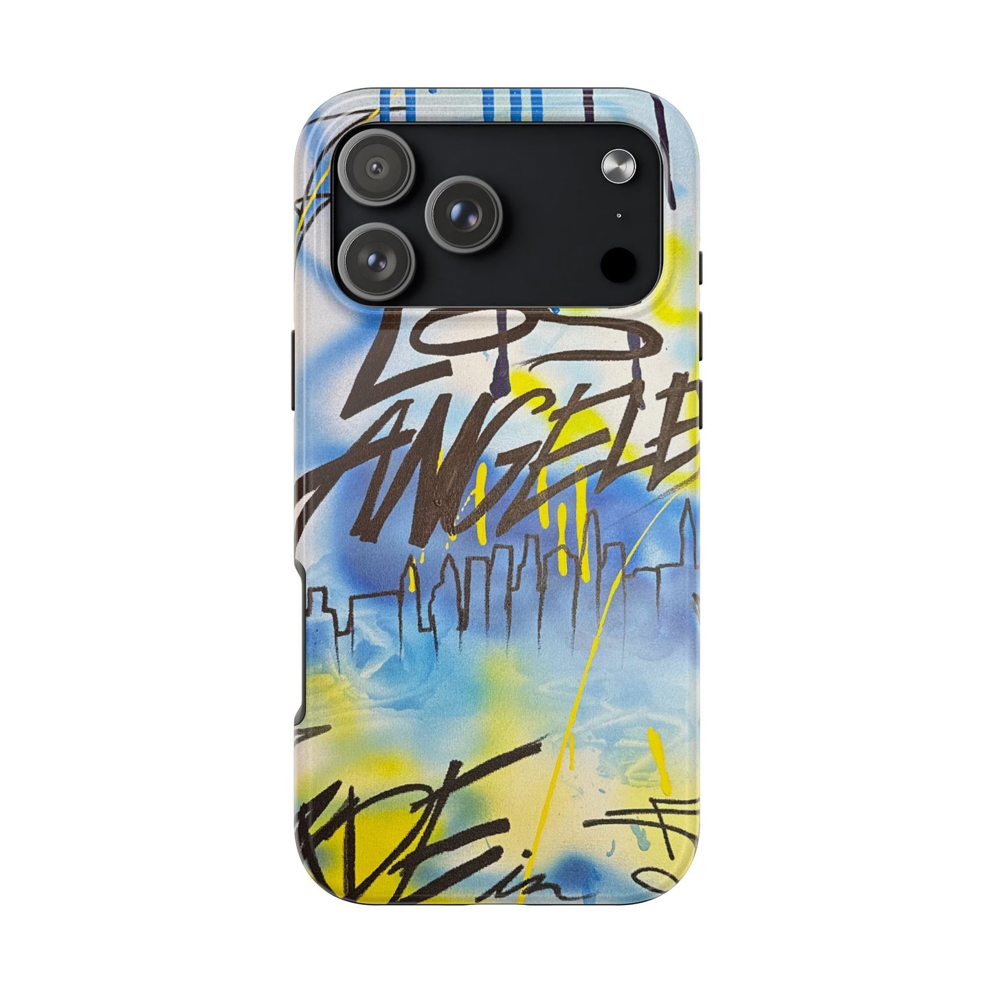 "los angeles" airbrush iPhone case