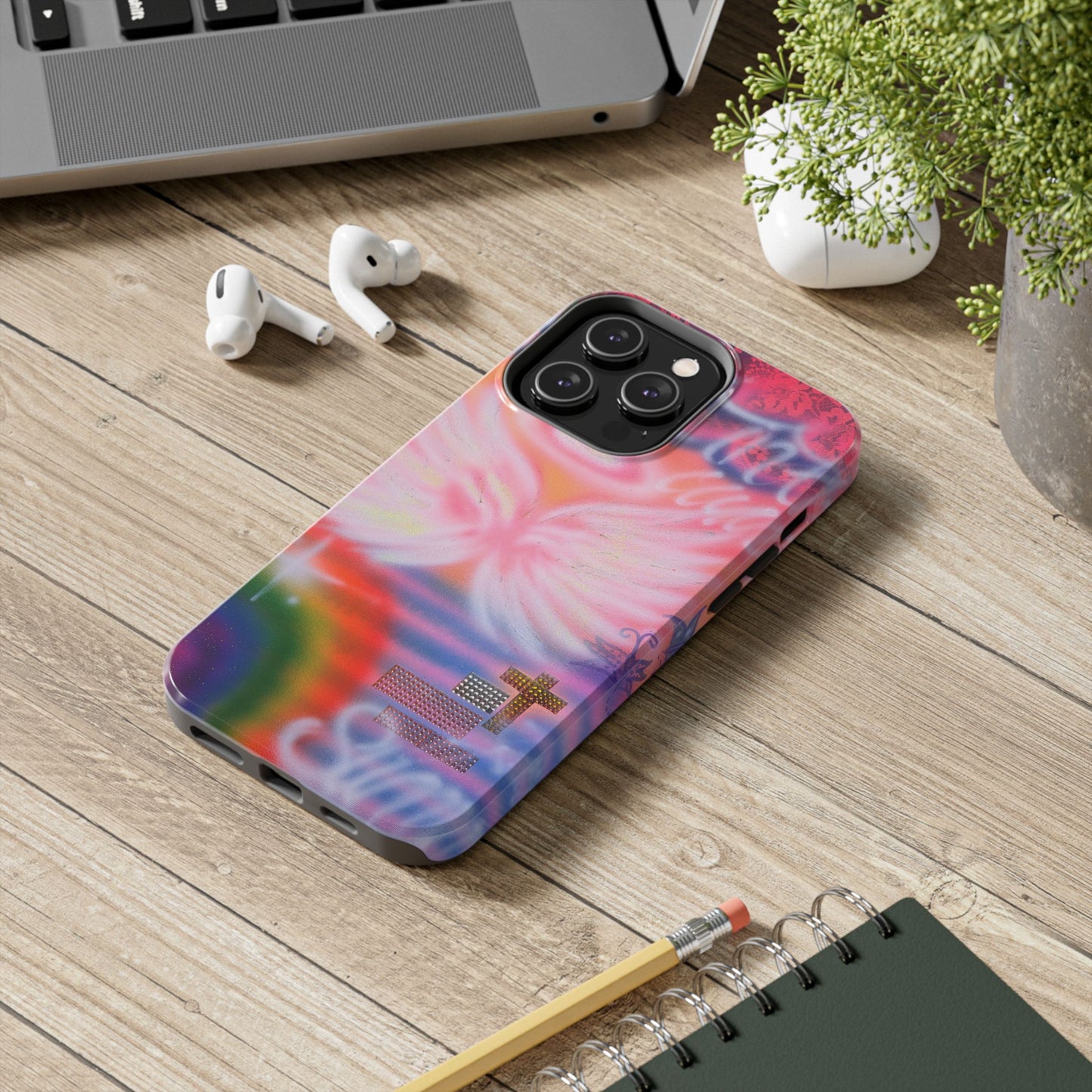 "summer bliss" airbrush iPhone case