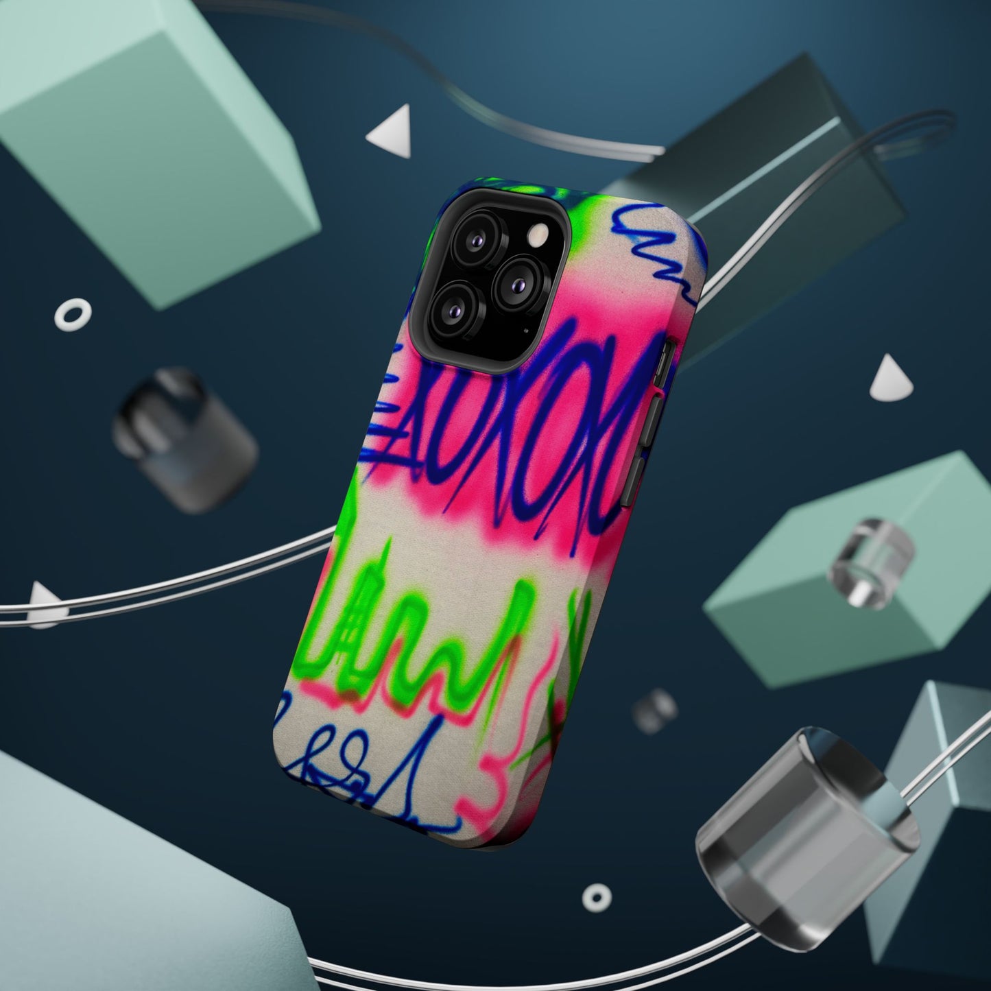MagSafe "city secrets" Airbrush iPhone-Hülle