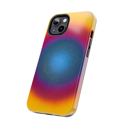 "blue raspberry aura" airbrush iPhone case
