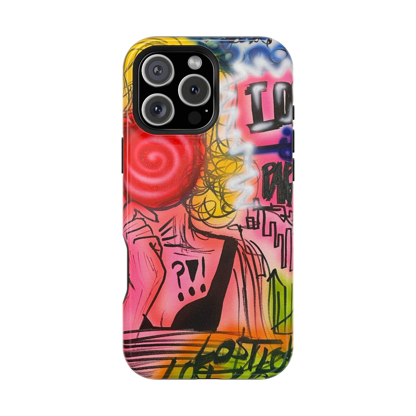 MagSafe „Lost in Paradise“ Airbrush-iPhone-Hülle