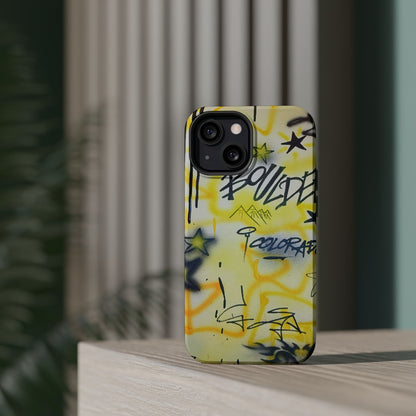 MagSafe "boulder" airbrush iPhone case