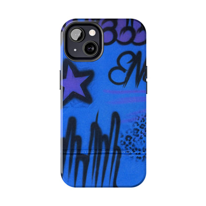 "infamous indigo" airbrush iPhone case