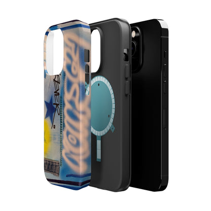 MagSafe "fashion forever" airbrush iPhone case