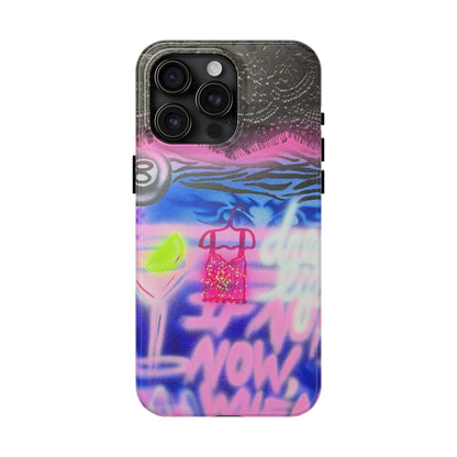 "dream life pt. 2" airbrush iPhone case