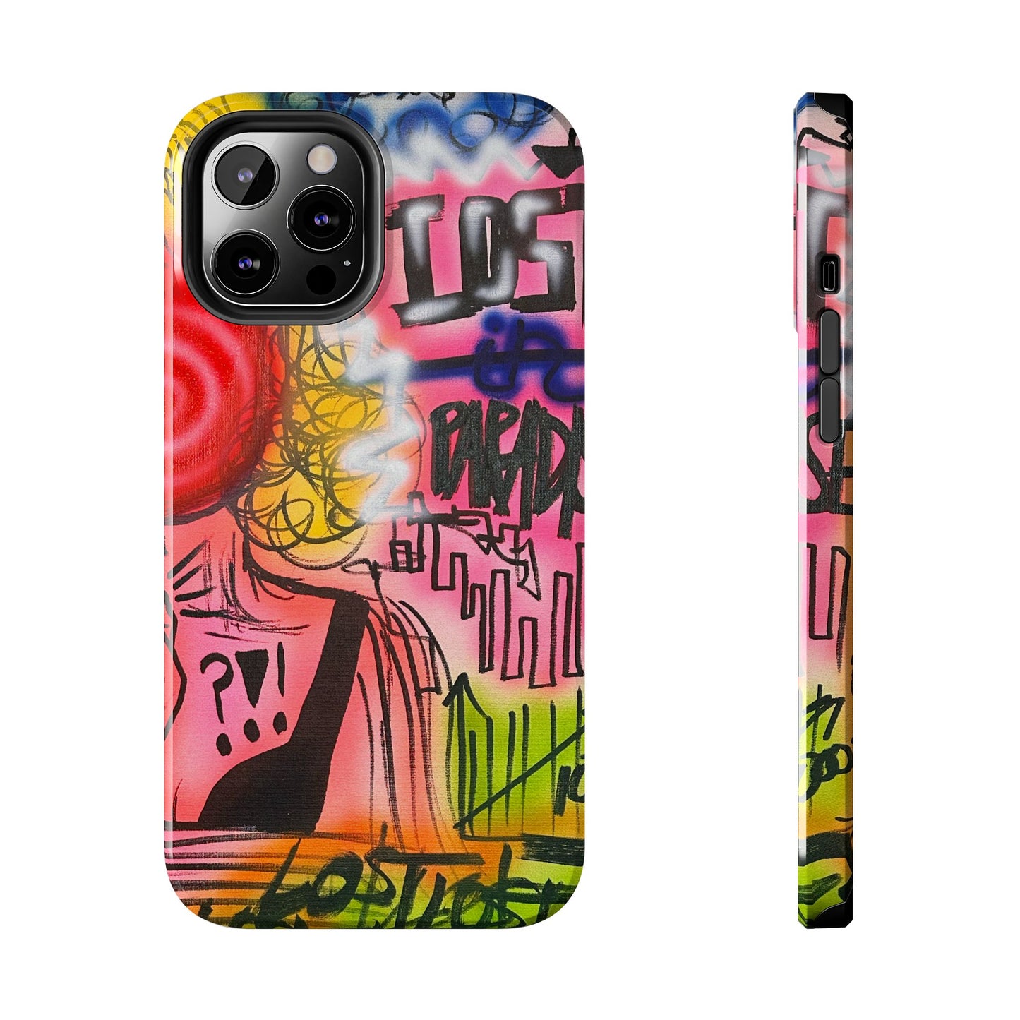 "lost in paradise" airbrush iPhone case