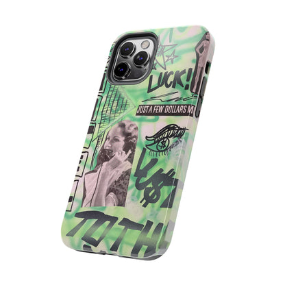 "lust over luck" airbrush iPhone case