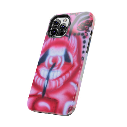 "be happy go lucky" airbrush iPhone case