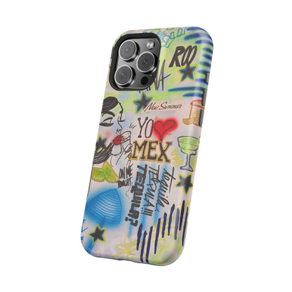 MagSafe "salted lime" airbrush iPhone case