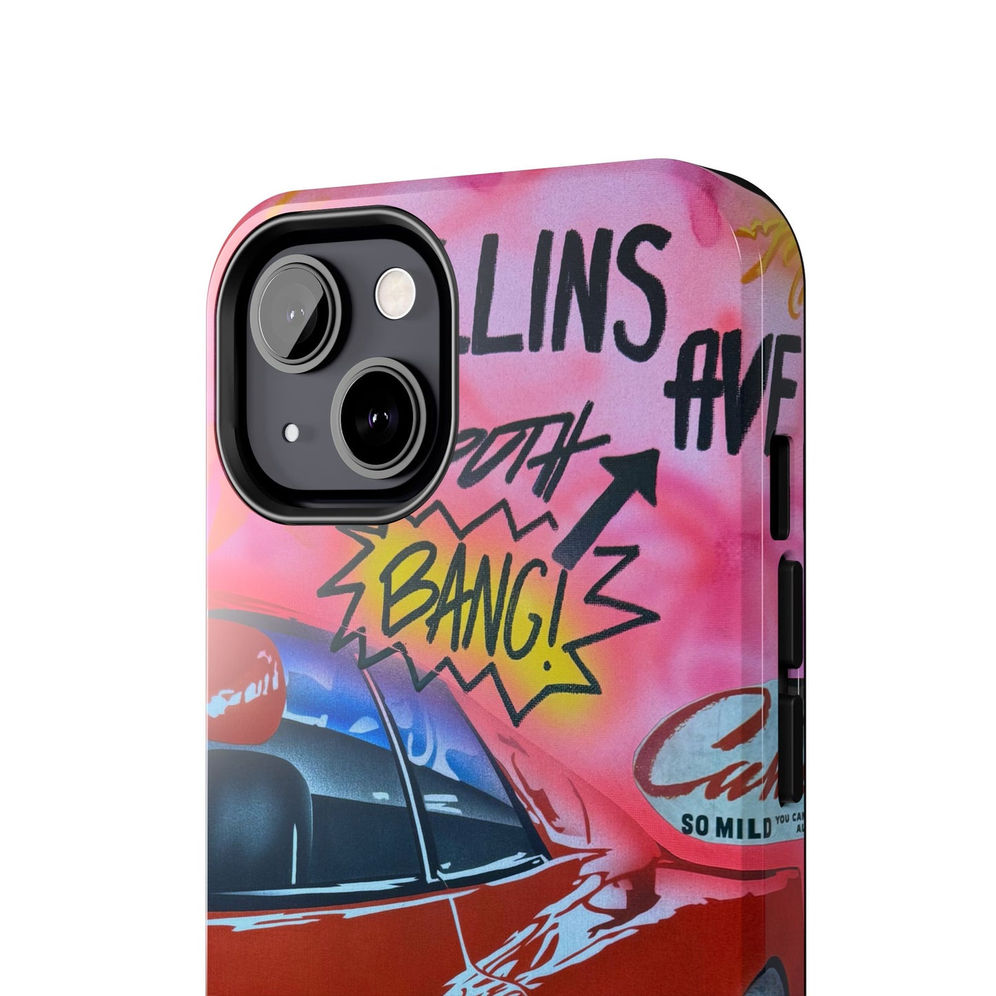 "miami momentos" airbrush iPhone case