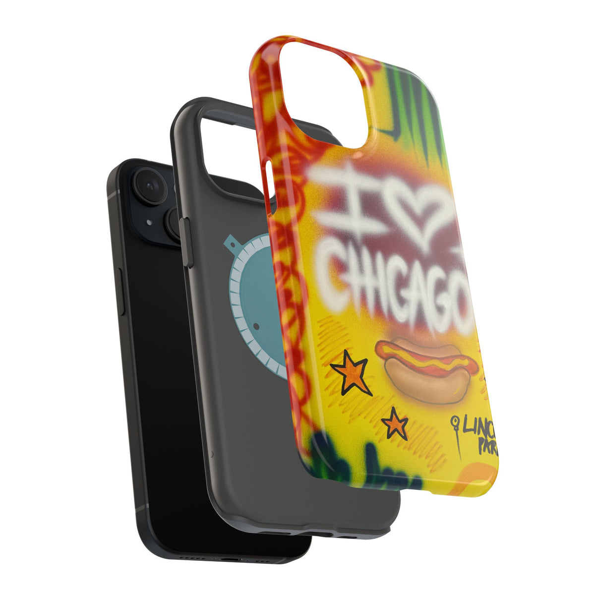 MagSafe "chicago" airbrush iPhone case