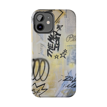 "golden glacier" airbrush iPhone case