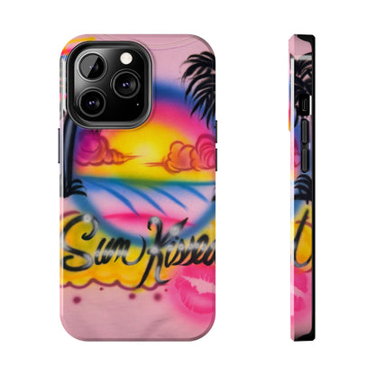 "sunkissed" airbrush iPhone case