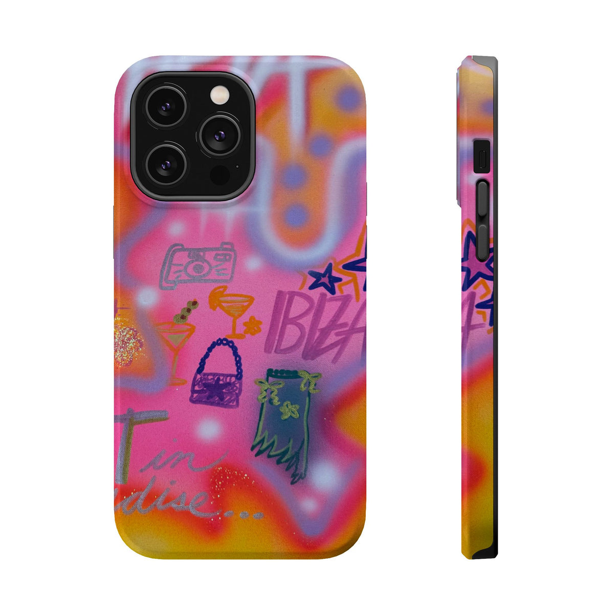 MagSafe „Ibiza“ Airbrush iPhone-Hülle