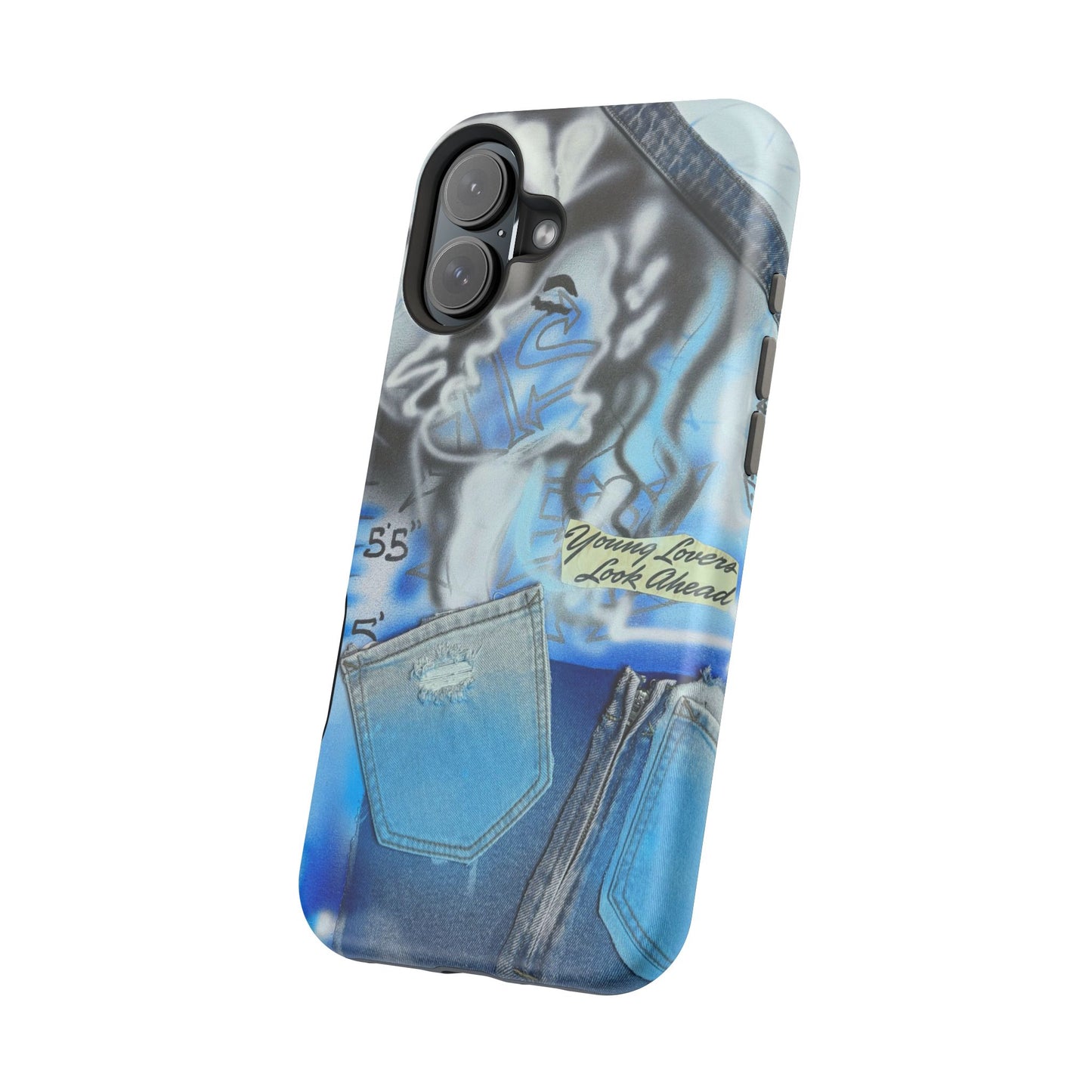 MagSafe "young lovers" airbrush iPhone case