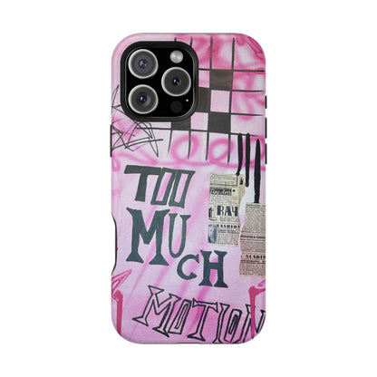 MagSafe "too much motion" airbrush iPhone case