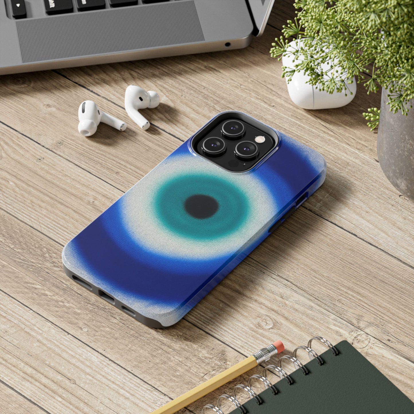"evil eye" airbrush iPhone case