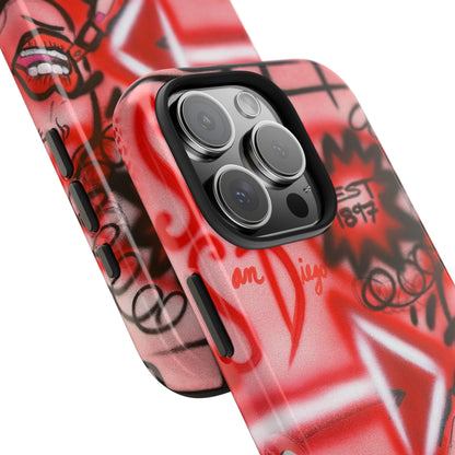 "san diego" airbrush iPhone case