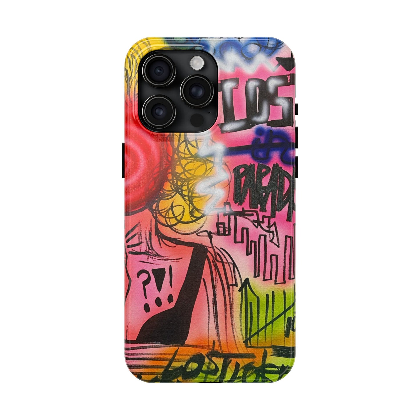 "lost in paradise" airbrush iPhone case