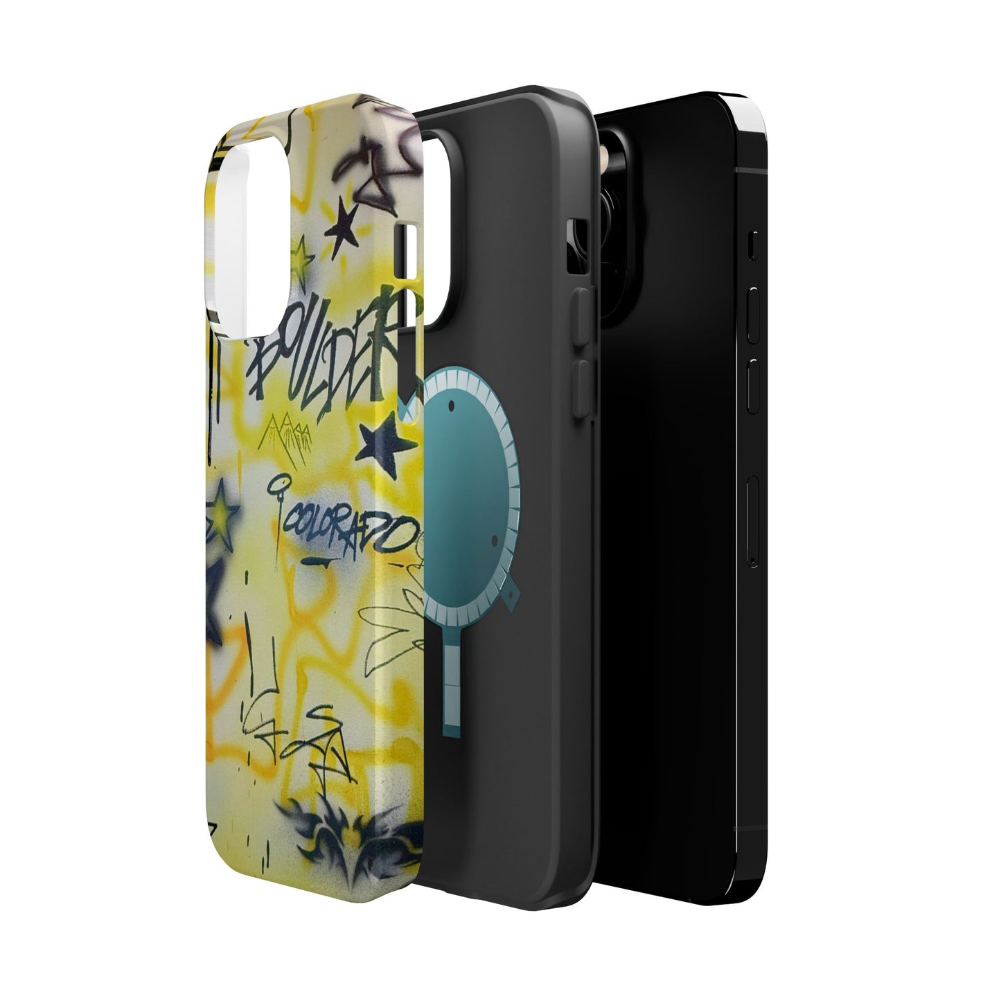 MagSafe "boulder" airbrush iPhone case