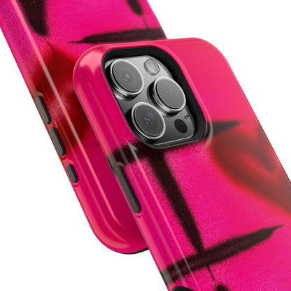 MagSafe „I ❤️ LA“ Airbrush iPhone-Hülle