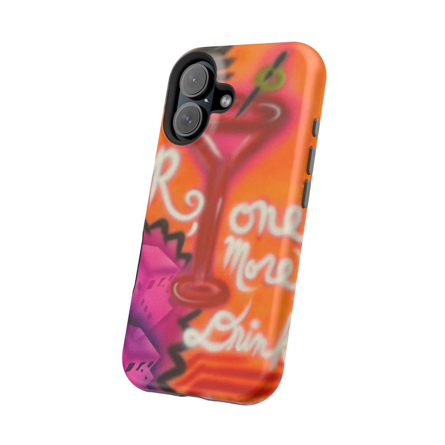 MagSafe „noch einen Drink“ Airbrush-iPhone-Hülle